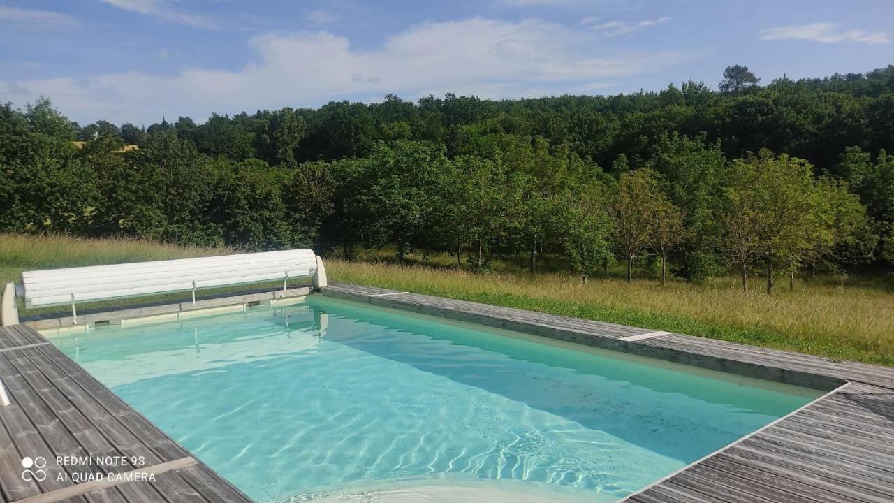 Villa Ferme Du Bois Du Pouget à La Salvetat-Belmontet Extérieur photo